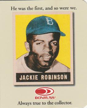 1997 Leaf - Jackie Robinson Scratch 'N Win Game #NNO Jackie Robinson Front