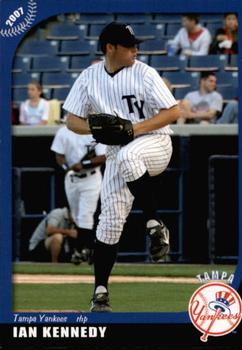 2007 Grandstand Tampa Yankees #NNO Ian Kennedy Front