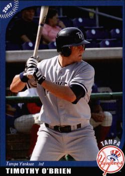 2007 Grandstand Tampa Yankees #NNO Timothy O'Brien Front