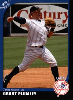 2007 Grandstand Tampa Yankees #NNO Grant Plumley Front