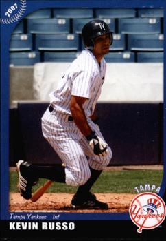 2007 Grandstand Tampa Yankees #NNO Kevin Russo Front