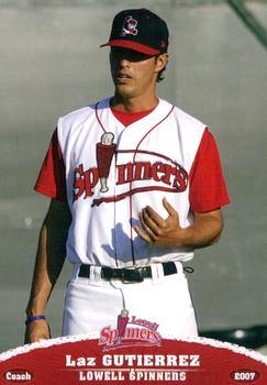 2007 Grandstand Lowell Spinners #NNO Laz Gutierrez Front