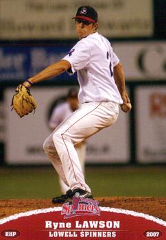 2007 Grandstand Lowell Spinners #NNO Ryne Lawson Front