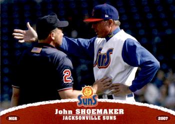 2007 Grandstand Jacksonville Suns #NNO John Shoemaker Front