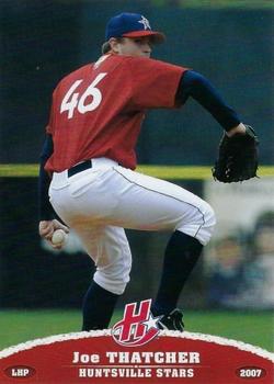 2007 Grandstand Huntsville Stars #NNO Joe Thatcher Front