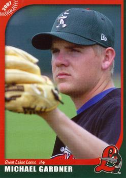 2007 Grandstand Great Lakes Loons #NNO Michael Gardner Front