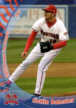 2007 Grandstand Eastern League Top Prospects #NNO Collin Balester Front