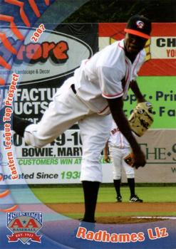 2007 Grandstand Eastern League Top Prospects #NNO Radhames Liz Front