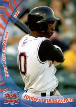2007 Grandstand Eastern League Top Prospects #NNO Andrew McCutchen Front