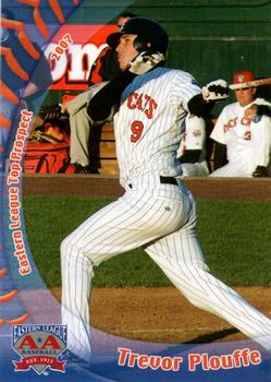 2007 Grandstand Eastern League Top Prospects #NNO Trevor Plouffe Front