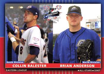 2007 Grandstand Eastern League All-Stars #NNO Collin Balester / Brian Anderson Front