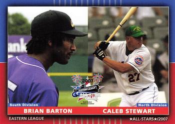 2007 Grandstand Eastern League All-Stars #NNO Brian Barton / Caleb Stewart Front