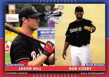 2007 Grandstand Eastern League All-Stars #NNO Jason Hill / Rob Cosby Front