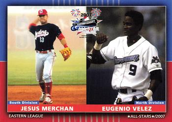 2007 Grandstand Eastern League All-Stars #NNO Jesus Merchan / Eugenio Velez Front