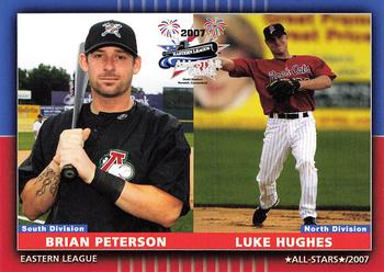 2007 Grandstand Eastern League All-Stars #NNO Brian Peterson / Luke Hughes Front