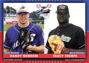 2007 Grandstand Eastern League All-Stars #NNO Randy Newsom / Tracy Thorpe Front