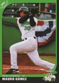 2007 Grandstand Clinton LumberKings #NNO Mauro Gomez Front