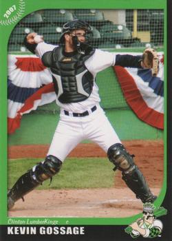 2007 Grandstand Clinton LumberKings #NNO Kevin Gossage Front