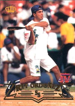 1997 Pacific Crown Collection Carlos Baerga Celebrity Softball #8 Rey Ordonez Front