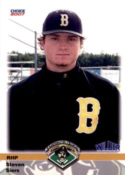 2007 Choice Anchorage Bucs #12 Steven Siers Front
