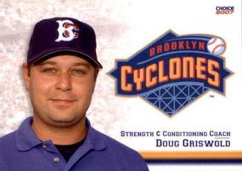 2007 Choice Brooklyn Cyclones #36 Doug Griswold Front