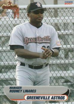 2007 Choice Greeneville Astros #38 Rodney Linares Front