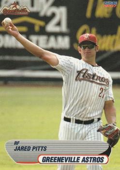 2007 Choice Greeneville Astros #24 Jared Pitts Front