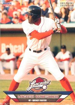 2007 Choice Lancaster Barnstormers #9 Quincy Foster Front