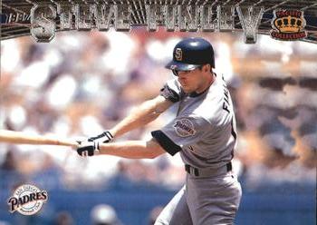 1997 Pacific Crown Collection - Silver #422 Steve Finley Front