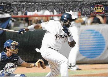 1997 Pacific Crown Collection - Silver #424 Tony Gwynn Front