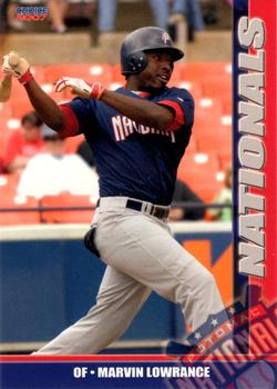 2007 Choice Potomac Nationals #10 Marvin Lowrance Front