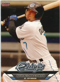 2007 Choice Syracuse Chiefs #6 Jeff Duncan Front
