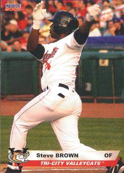 2007 Choice Tri-City ValleyCats #04 Steve Brown Front
