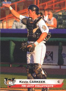 2007 Choice Tri-City ValleyCats #05 Kevin Carkeek Front