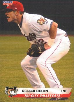 2007 Choice Tri-City ValleyCats #10 Russell Dixon Front