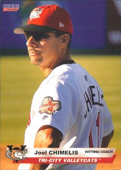 2007 Choice Tri-City ValleyCats #31 Joel Chimelis Front