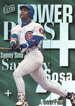 1997 Ultra - Power Plus (Series One) #10 Sammy Sosa Front