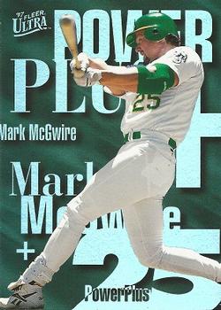 1997 Ultra - Power Plus (Series One) #6 Mark McGwire Front