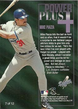 1997 Ultra - Power Plus (Series One) #7 Mike Piazza Back