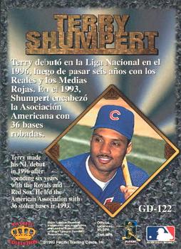1997 Pacific Prism Invincible - Gems of the Diamond #GD-122 Terry Shumpert Back