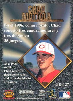 1997 Pacific Prism Invincible - Gems of the Diamond #GD-127 Chad Mottola Back