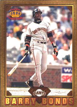 1997 Pacific Prism Invincible - Gems of the Diamond #GD-213 Barry Bonds Front