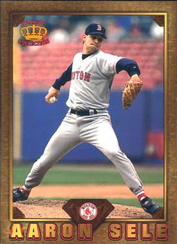 1997 Pacific Prism Invincible - Gems of the Diamond #GD-25 Aaron Sele Front