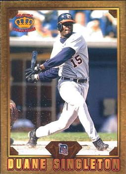 1997 Pacific Prism Invincible - Gems of the Diamond #GD-45 Duane Singleton Front