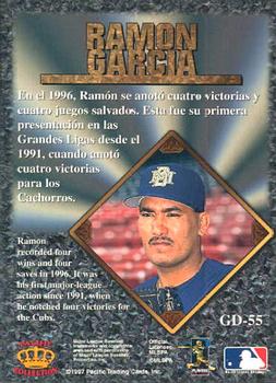 1997 Pacific Prism Invincible - Gems of the Diamond #GD-55 Ramon Garcia Back