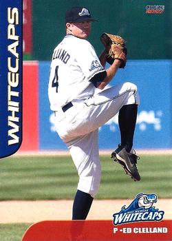 2007 Choice West Michigan Whitecaps #07 Ed Clelland Front