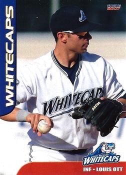 2007 Choice West Michigan Whitecaps #19 Louis Ott Front