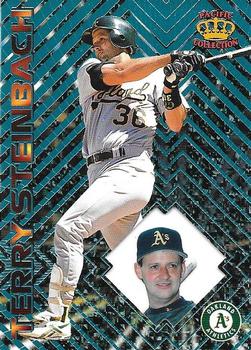 1997 Pacific Prism Invincible - Light Blue #60 Terry Steinbach Front