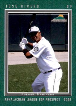 2008 Grandstand Appalachian League Top Prospects #NNO Jose Rivero Front