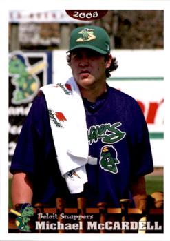 2008 Grandstand Beloit Snappers #16 Michael McCardell Front